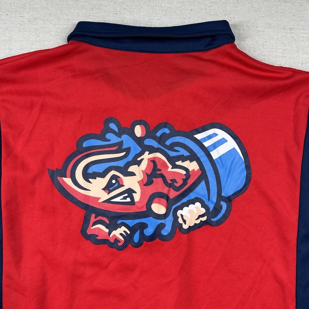 Jumbo Shrimp Shirt Mens XL Minor League Baseball Jacksonville FL Camp Bowling - Picture 6 of 10